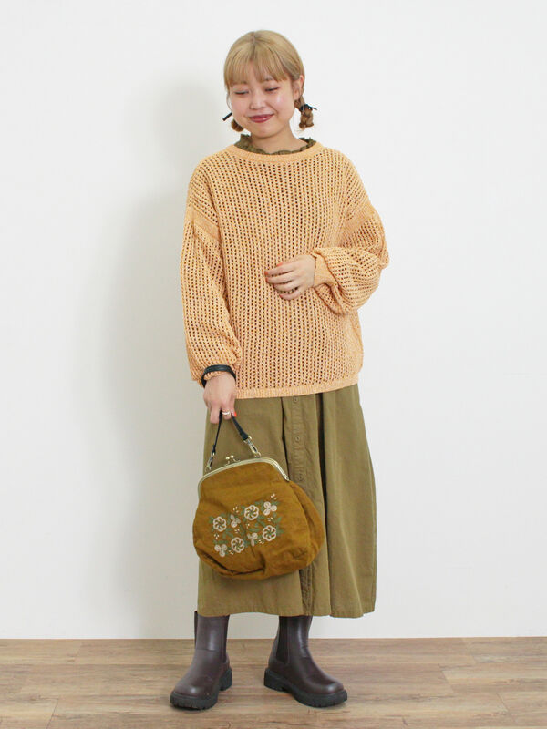 透かし柄前後2WAYニット（トップス/ニット・セーター）【セール