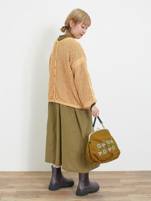 透かし柄前後2WAYニット（トップス/ニット・セーター）【セール