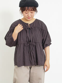 シャツ・ブラウス(グレー/灰色系)のセール・アウトレット｜レディース