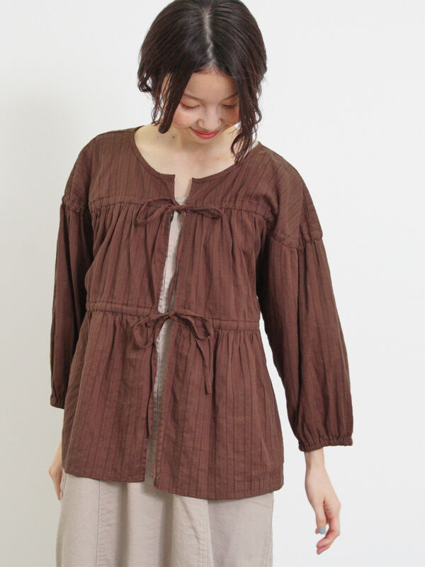 ◎リボンフレアブラウス（トップス/シャツ・ブラウス）【セール