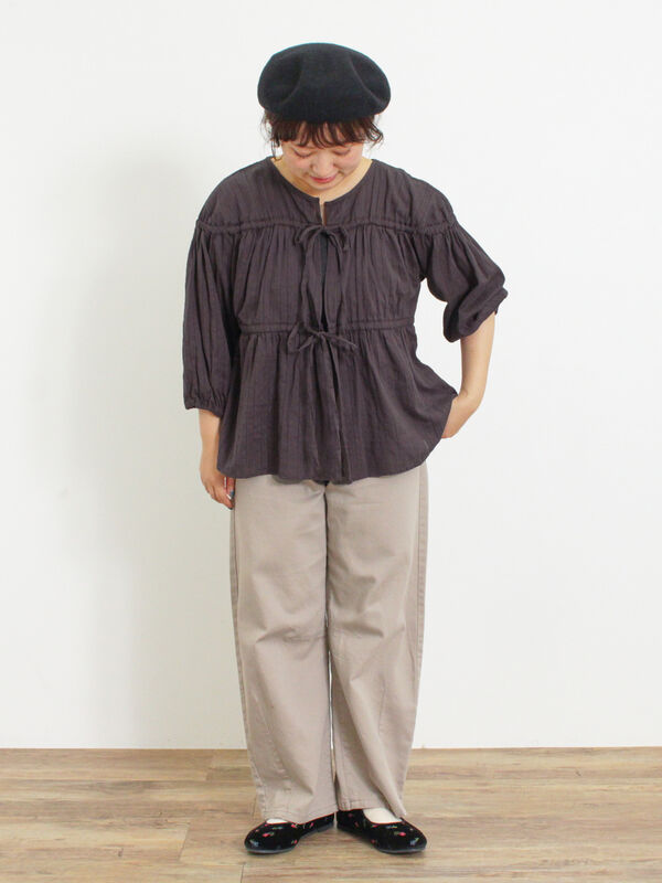 ◎リボンフレアブラウス（トップス/シャツ・ブラウス）【セール