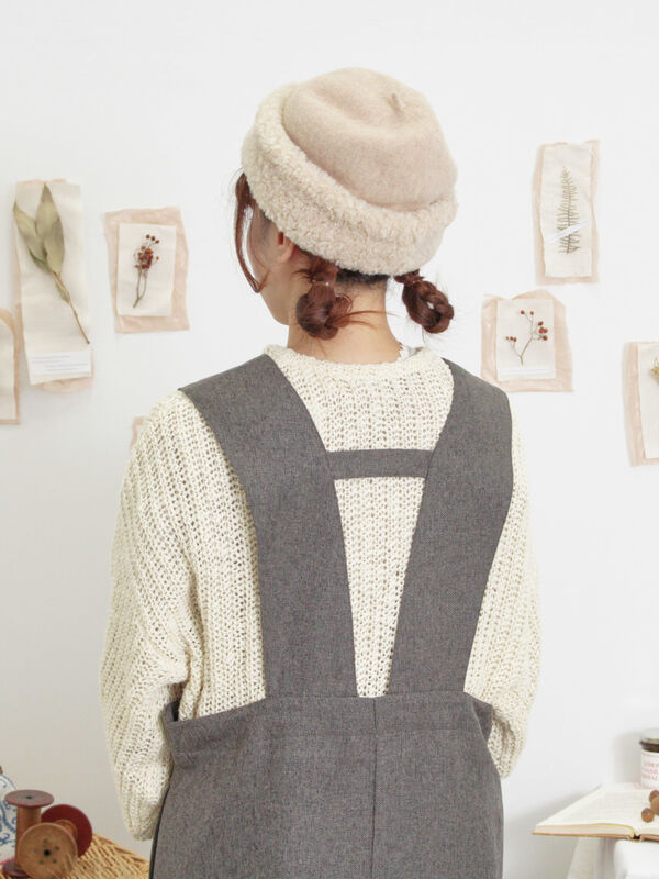 片畦クルーネックゆるニット（トップス/ニット・セーター）【セール