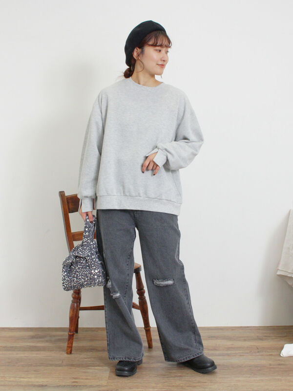 新品未使用　モスバーガー グレー スウェット ☆新品・未使用】モスバーガーは最高スウェット・グレー Mサイズ