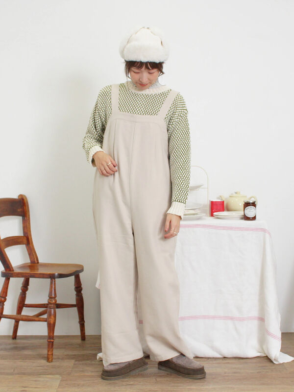 ラーベン編み前後2WAYニット（トップス/カーディガン）【セール