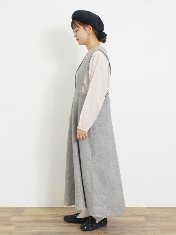 ツイードライクジャンパースカート（ワンピース/ワンピース）【セール