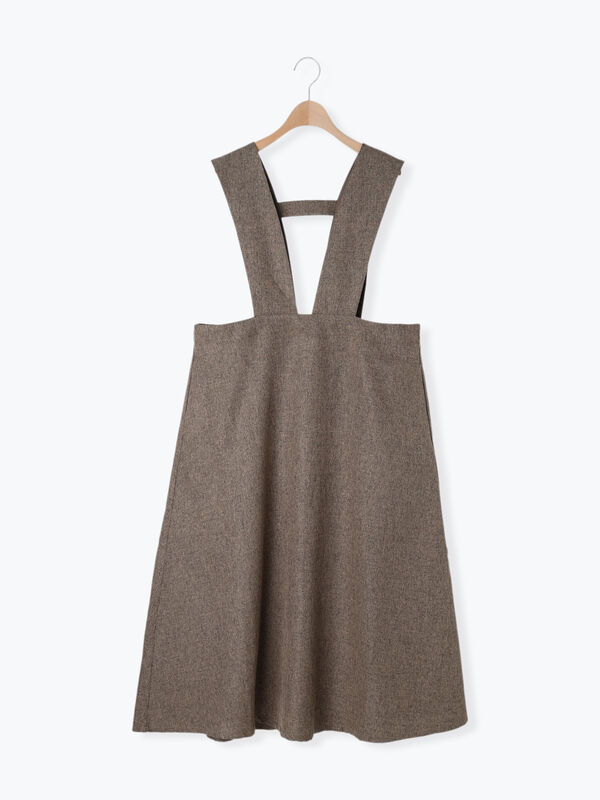 ツイードライクジャンパースカート（ワンピース/ワンピース）【セール