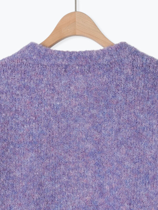 帯電防止】裏地付クルーネックカーディガン（トップス/カーディガン