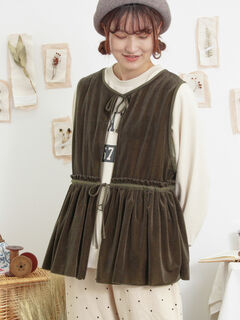 ベスト(ブラウン/茶色系)のセール・アウトレット｜レディース