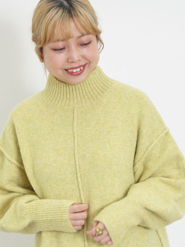 kzymkn様 もちもちスタンドネックニット（トップス/ニット・セーター）【セール