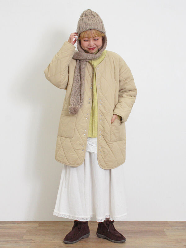 もちもちスタンドネックニット（トップス/ニット・セーター）【セール