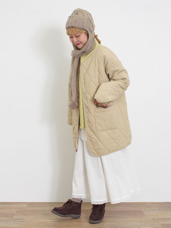 もちもちスタンドネックニット（トップス/ニット・セーター）【セール