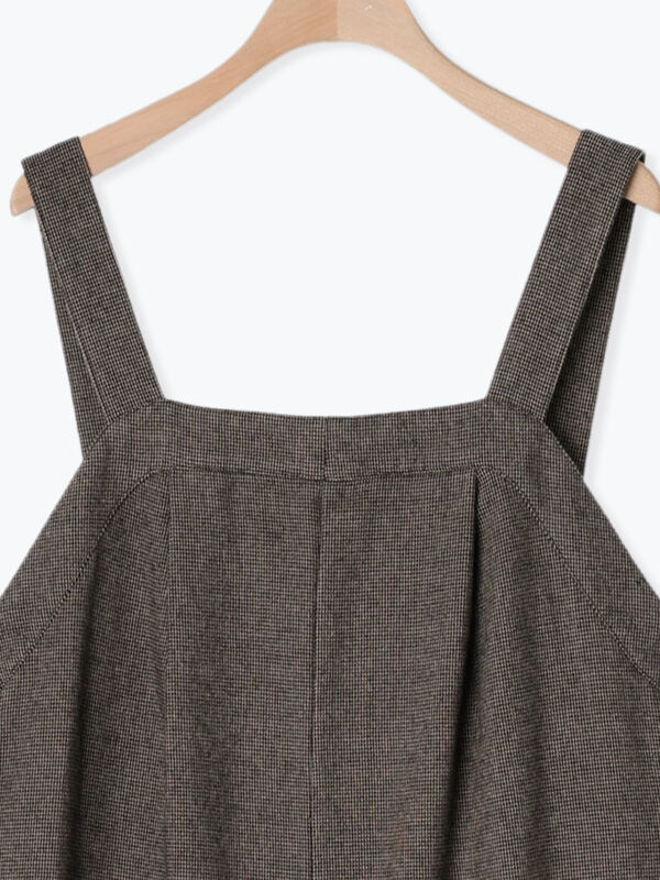 ウール混タックサロペット（ワンピース/サロペット）【セール