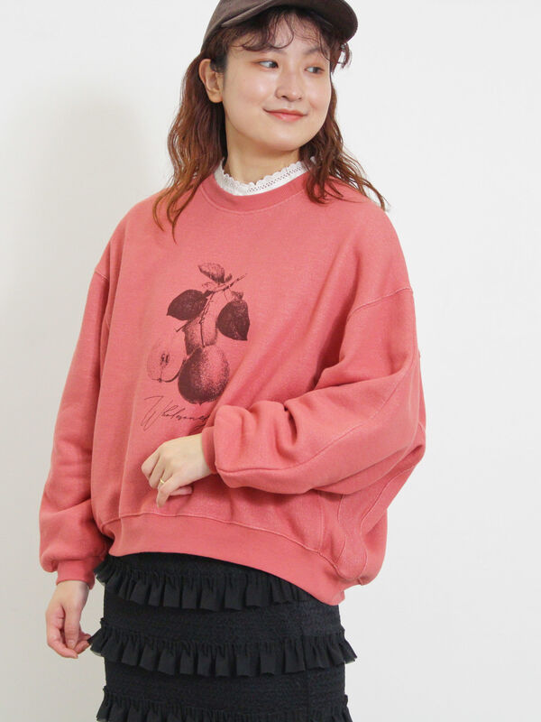 柄アソートプリントスウェット（トップス/カットソー）【セール