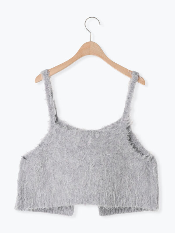 前後2WAY起毛ニットビスチェ（アウター/ベスト）【セール】｜Samansa