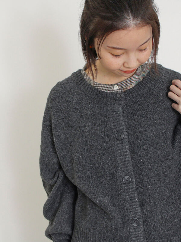 ◎求心風ぽこぽこ2WAYニット（トップス/カーディガン）【セール