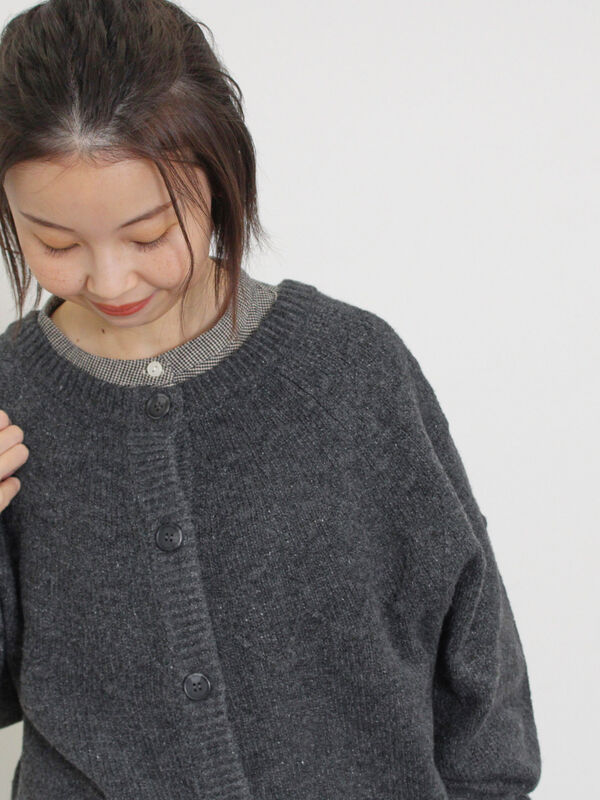 ◎求心風ぽこぽこ2WAYニット（トップス/カーディガン）【セール