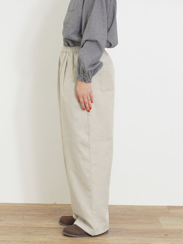 保温加工・帯電防止】ストレートパンツ（ボトムス/パンツ）【セール