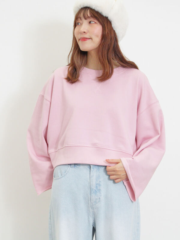 ◎ショート丈スウェット（トップス/ニット・セーター）【セール