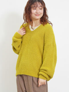 ニット・セーター(イエロー/黄色系)のセール・アウトレット