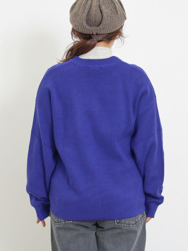 ◎レタリング配色ニット（トップス/ニット・セーター）【セール