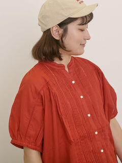 シャツ・ブラウス(レッド/赤系)のセール・アウトレット｜レディース