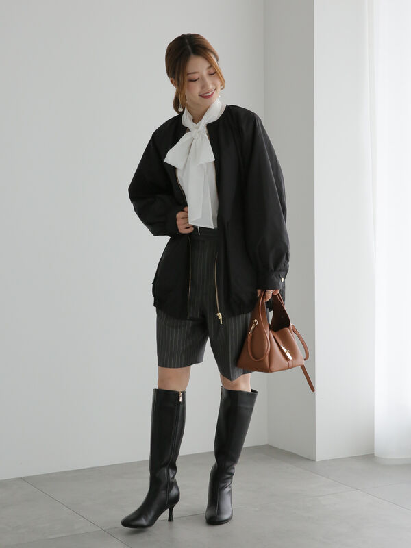 DEUX MI / タックショートパンツ