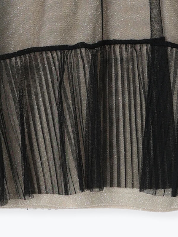 チュールトトップス+ラメマルチインナーセット（トップス/ニット