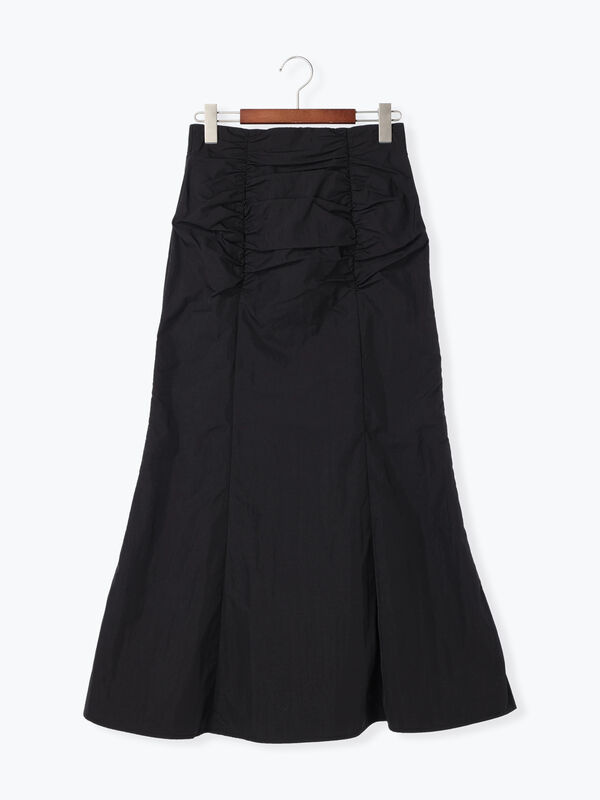 ナイロンギャザードロストタイトスカート（ボトムス/スカート