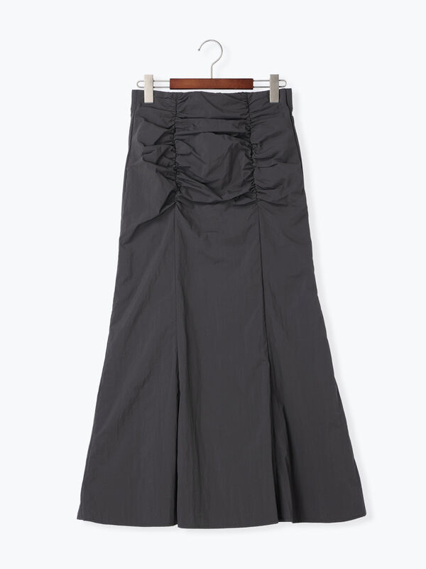 ナイロンギャザードロストタイトスカート（ボトムス/スカート