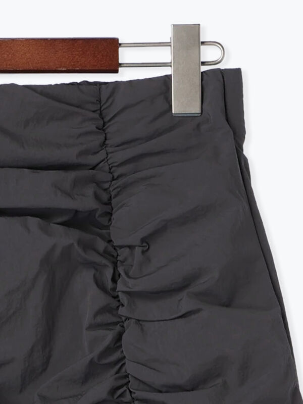 ナイロンギャザードロストタイトスカート（ボトムス/スカート