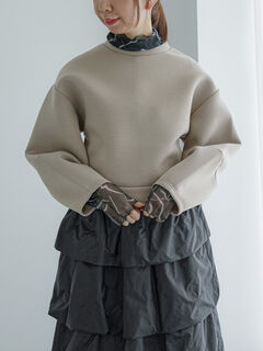 ⭐︎美品⭐︎ダニエラグレジス カシミア ボートネックニット ネイビー イタリアンヤーン アイリッシュカシミア ニットプルオーバー（ネイビー