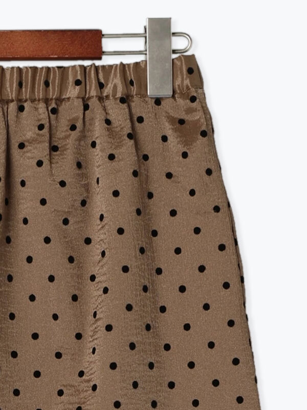 フロッキードットシアータイトスカート（ボトムス/スカート）【セール
