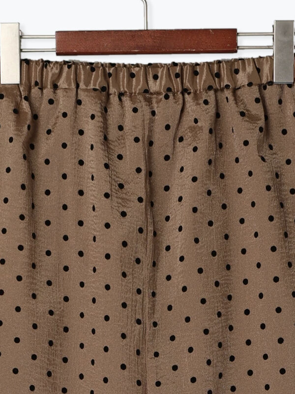 フロッキードットシアータイトスカート（ボトムス/スカート）【セール