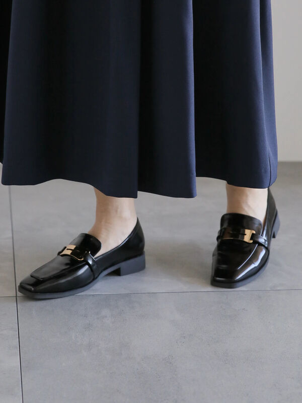 ナイルパーチ スカート 最終お値下げ！ FRILL STRETCH マルチスカート｜ネイビー（COQ-24AW-K-002_075）