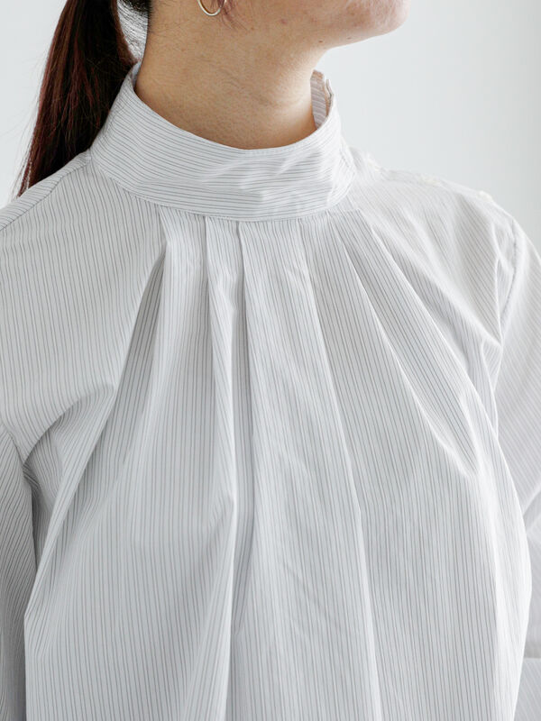 ストライプ2WAYボウタイブラウス（トップス/シャツ・ブラウス