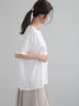 カレッジプリントTシャツ（オフホワイト/ベージュ/ネイビー）｜Te chichi（テチチ）通販
