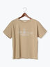 カレッジプリントTシャツ（オフホワイト/ベージュ/ネイビー）｜Te chichi（テチチ）通販