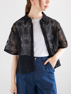 極美品▼MORABITO モラビト ドッキングブラウス ゆったりめ 38 極美品▽MORABITO モラビト ドッキングブラウス ゆったりめ 38