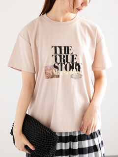 Tシャツ(ピンク/桃色系)のセール・アウトレット｜レディース