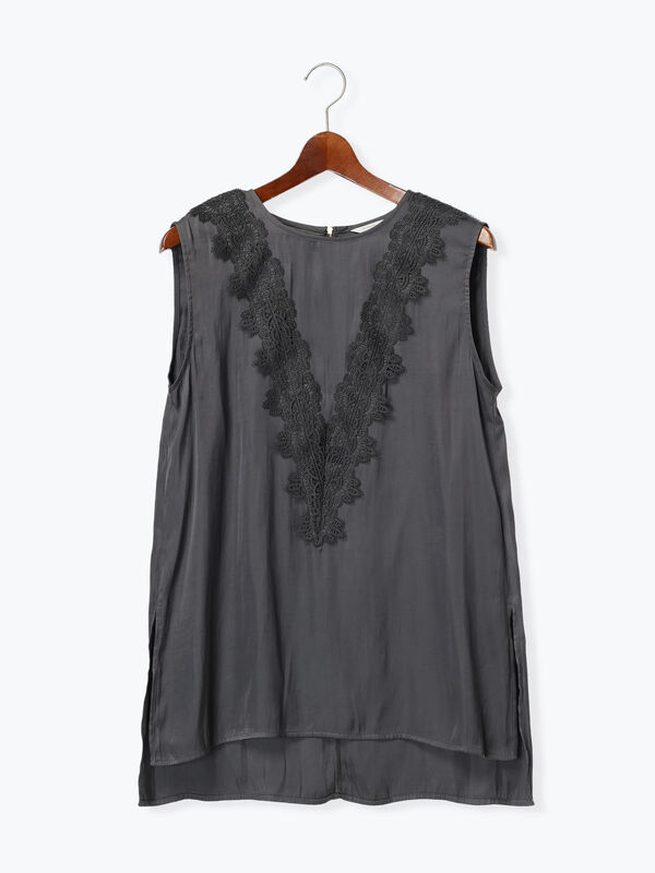 タグ付✨️Cloth&Cross バテンレースチャーチチュニックブラウス バテンレースチャーチチュニックブラウス | HUG O WaR ONLINE STORE