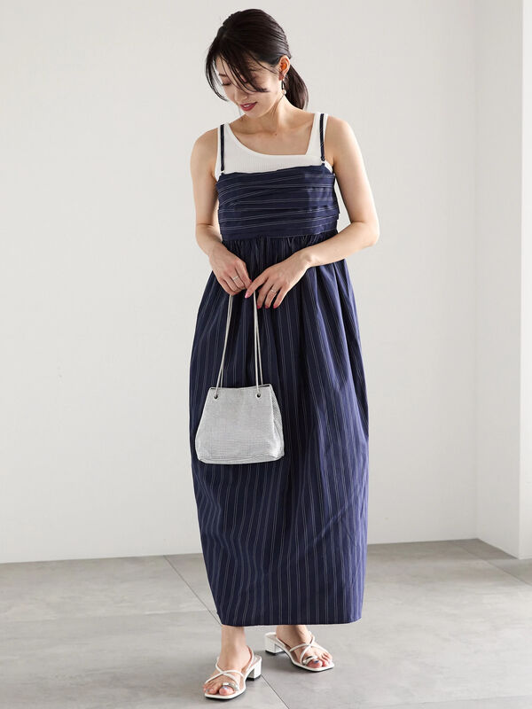 ジーザスディアマンテ　アントワーヌベアワンピ　白ストライプ ジーザスディアマンテ アントワーヌベアワンピ 白ストライプ ジーザス