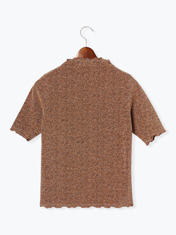 ラメジョーゼットトップス（トップス/カットソー）【セール】｜Te