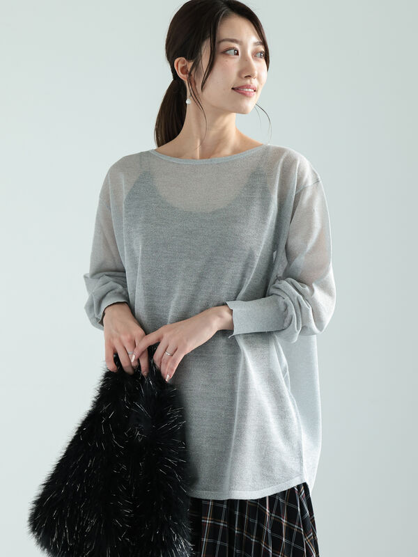 レビータオーバーシアーニットプルオーバー（トップス/ニット