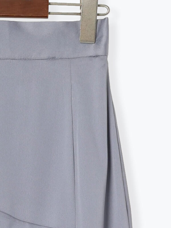 アシンメトリーティアードロングスカート（ボトムス/スカート