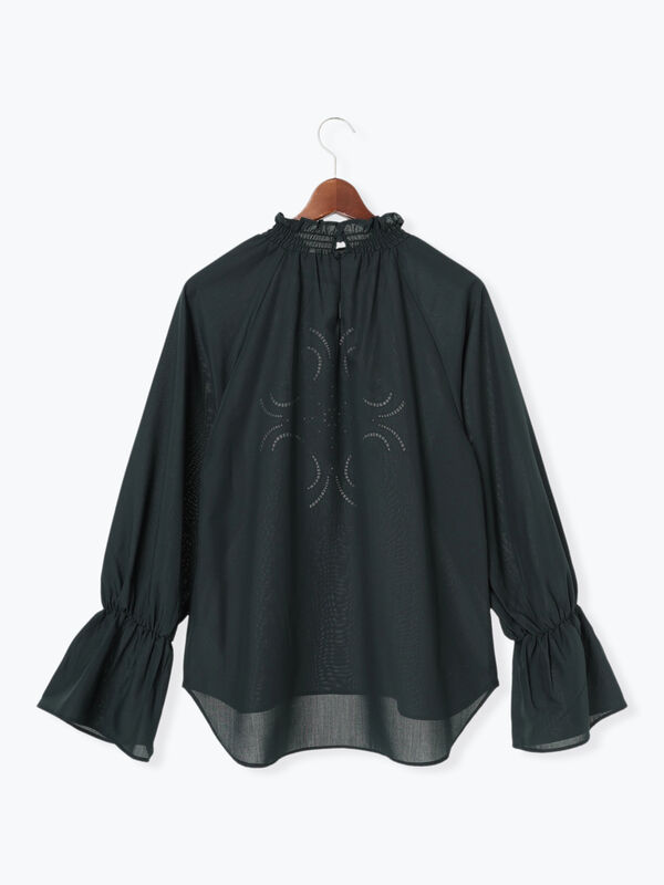 フロントエンブロイダリーブラウス（トップス/シャツ・ブラウス