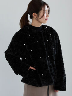極美品 ファー脱着可 A.S.M 中綿 コート ブラック50 極美品 ファー脱着可 A.S.M 中綿 コート ブラック50 - メルカリ