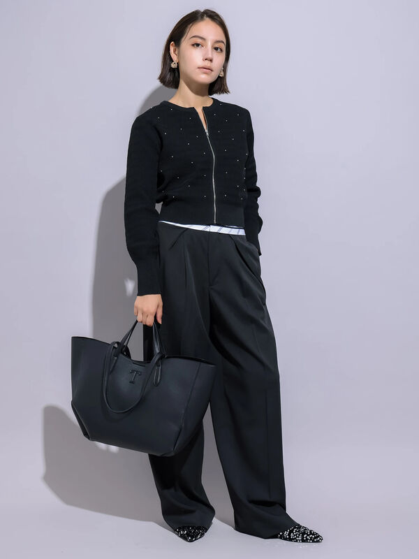 マーベルトデザインパンツ（ボトムス/パンツ）【セール】｜Te chichi