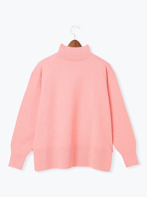 お値下げしました！美品 フォクシー 薄いピンク タートルネックニット FOXEY NEW YORK フォクシー ニューヨーク タートルネック セーター