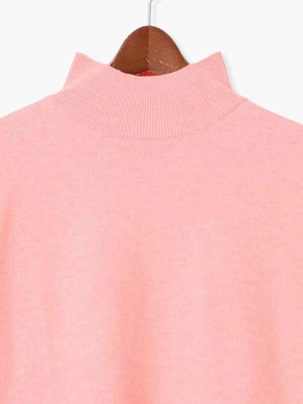 タートルネックボクシーラインプルオーバー（トップス/ニット