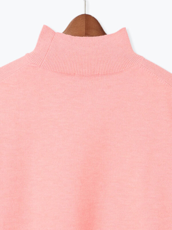 タートルネックボクシーラインプルオーバー（トップス/ニット